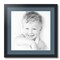 ArtToFrames 20x20" Matted Picture Frame with 16x16" Single Mat Photo Opening Framed in 1.25" Black and 2" Mat (FWM-3926-20x20)